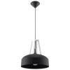 Lampa wisząca CASCO czarna/biała