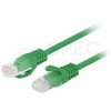 Patchcord UTP kat.6 kabel sieciowy LAN 2x RJ45 linka zielony 1,5m LANBERG