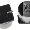 Kondensator 100μF 63V dc SMD Panasonic roztaw: 4.6mm 10 (Dia.) x 10.2mm