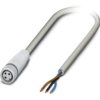 Przewód czujnik-siłownik Złącze A M8 liczba rdzeni 3 długość 3m Rodzaj A Żeńskie