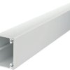 Cable duct, (L x W x H) 2000 x 60 x 40 mm, PVC, light gray, 6027024