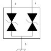 Automotive, dual 1.75pF ±24-V ±20-kV ESD protection diode for in-vehicle networks