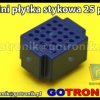 Mini płytka stykowa 25 pól niebieska