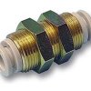 Złączka pneumatyczna Wciskane 4 mm Wciskane 4 mm SMC Adapter grodziowy do rur