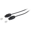 Kash 30L504 Toslink Digital Audio Cable ODT-ODT 3m Black Gold-Plated Connectors