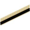 Pin header, 36 pole, pitch 2.54 mm, straight, black, SL 13 071 36 G