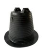 Uchwyt betonowy w tworzywie do prowadzenia drutu odgromowego H=11cm KM50.11
