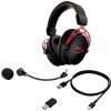 HyperX Cloud Alpha Wireless Słuchawki wokółuszne bezprzewodowa stereo czarno-czerwony gaming
