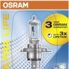 Osram Automotive 4062172395748 Żarówki halogenowe Ultra Life H4 55/60 W 12 V