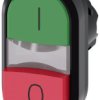 Przycisk podwójny podświetlany 22mm tworzywo zielony /I/ czerwony /O/ przyciski płaski/wysoki SIRIUS ACT 3SU1001-3BB42-0AK0