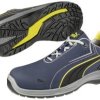 PUMA TOURING BLUE LOW SB E P WRU FO SRC 643430300000037 Obuwie ochronne SB Rozmiar buta (EU): 37 niebieski, czarny, żółt