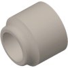 Round spacer sleeve, with a rim, ceramic, 013.86.326