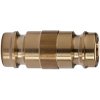 Connecting piece, L 34 mm, 15 bar, brass, for temperature controlled couplings, 107991
