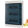Rozdzielnica natynkowa 54 modułowa 3x18M drzwi transparentne IP65 IKA-3/54-ST 174202 EATON