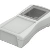 BOPLA BS 401 DIS-7035 (82401235) - obudowa z ABS z oknem wyświetlacza i pojemnikiem na baterie (119,3 x 64,9 x 26,5 mm)