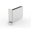 Kasety SCHROFF PRO z kapturem, 3 HE, panel przedni ekranowany (uszczelka tekstylna) - KAS M.HAUBE EMV 3HE 7TE 167T