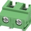 PCB terminal, 2 pole, pitch 7.5 mm, AWG 20-10, 32 A, screw connection, green, 1987957