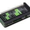 Waveshare Aluminum Alloy Protection Case for Raspberry Pi Zero Series, Fits Zero / Zero 2 W
