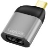 LogiLink USB 3.2 Gen 2 (USB 3.1 Gen 2) adapter [1x złącze męskie USB-C 3.2 (USB 3.1) - 1x złącze żeńskie DisplayPort] CU