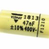 Kondensator foliowy 47nF 200 V ac, 400 V dc Vishay Poliester metalizowany rozstaw: 17.5mm THT ±10