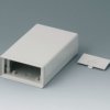 ABS shell housing, (L x W x H) 113 x 77 x 45 mm, gray white (RAL 9002), A9408346