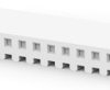 Connector, 18 pole, pitch 3.96 mm, straight, natural, 1-1744158-8