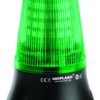 Lampa sygnalizacyjna Moflash LEDD125 Stały, Migające Zielony LED 280V dc Ściana, Powierzchnia IP65