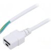 SN26-3/15/2WH Kabel: 3x1,5mm2, IEC C19 żeński, Dł: 2m, 16A