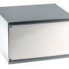 Obudowa urządzeń elektronicznych Stal walcowana na zimno wysokość zew: 159 mm szerokość zew: 197 mm długość zew: 254 mm
