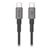 Kabel USB-C do USB-C 60W 3A Premium 1,2m czarny Miccell
