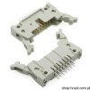 154933/0000 Connector 2x7 Pin Vertic THT ERNI