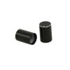 GAŁKA NA POTENCJOMETR CZARNA 10mm GCL-10