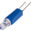 Lampka kontrolna Niebieski 24V ac/dc Dwa styki LED średnica 4.25mm długość 17mm