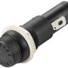 TRU COMPONENTS 1587908 Uchwyt bezpiecznika TC-R3-46B B, 250 V/AC, 15 A, 1 szt.