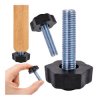 Stopka Meblowa Regulowana M8x1,25 24x28mm Nóżka Stopka Mebli 4szt
