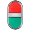 Przycisk dwuklawiszowy czerwono/zielony z podświetleniem z samopowrotem LPCBL7113