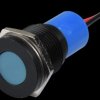 Q16F3BXXB12E Indicator LED, 12 V DC, 16 mm, wired, blue/BlC