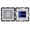 B.x Radio Touch DAB+ Bluetooth z głośnikiem biały połysk 30808989 HAGER