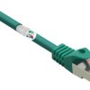 kabel LAN Renkforce RF-5052916, 1 szt., RJ45, CAT 6, S/FTP, 2.00 m, zielony