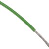 Przewód montażowy 0,08mm² Zielony RS PRO PTFE 28 AWG 300 V dł. 100m 7/0,12 mm 200°C BS 3G 210:1996