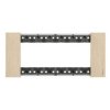 LIVING NOW Ramka 6 modułów - gold KA4806ZW LEGRAND