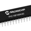 Mikrokontroler Microchip PIC18F46K40-I/P PIC18F46K40 DIP 40-pinowy Powierzchnia PIC 64kB 8 bit 64 MHz, 3.73 kB RAM