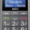 Telefon komórkowy dla Seniora AEG, 1.8 cal, własny producenta