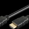 60622 High-speed HDMI™ cable with Ethernet, 2.0 m, black