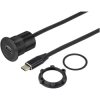 TruComponents 240979 USB skt skt, built-in Panel thickness: 1-10 mm