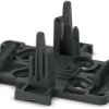Base plate, black, for PRC 20 Y distributor, 1532255