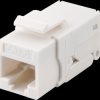 95742 Keystone module Cat.6 UTP, RJ45 jack / LSA