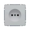 KOS66 Gniazdo pojedyncze b/u białe 660433