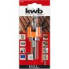 kwb 512004 Wood Twist Drill Bit 4mm with depth stop for hard Wood