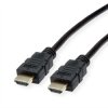 Kabel ROLINE HDMI High Speed z Ethernet, TPE, czarny, 1 m